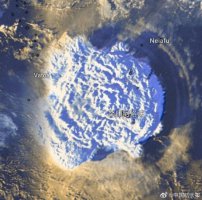汤加火山爆发日本气象厅发布海啸警报