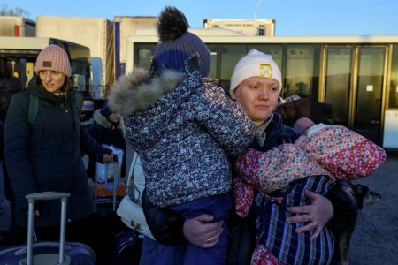 乌克兰官员称周六有5208人从乌克兰城市撤离