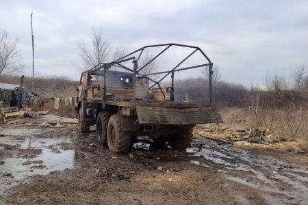 乌克兰国防军在卢甘斯克地区防御