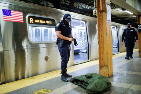 布鲁克林地铁枪击案嫌疑人在曼哈顿被抓获