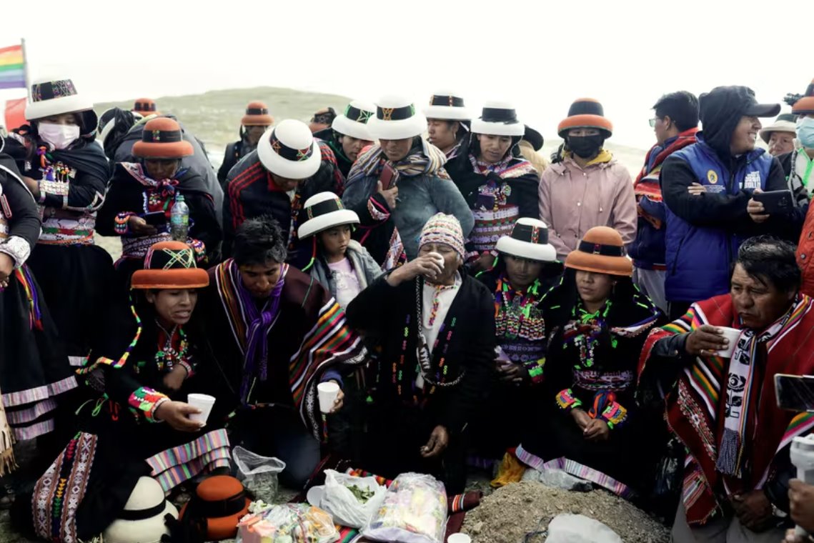 秘鲁土著社区表示与拉斯班巴斯矿的谈判没有进展