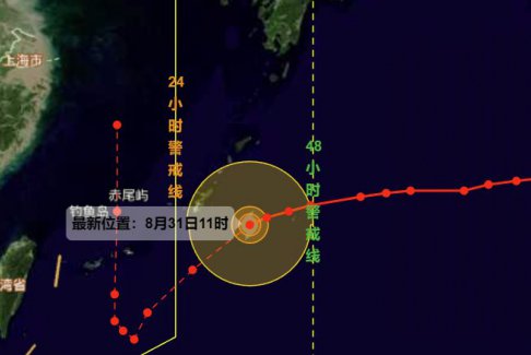 今年第11号超强台风轩岚诺会影响温州吗