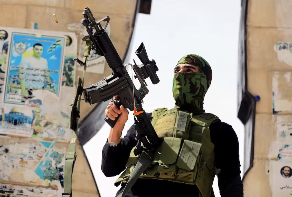 以色列军队在约旦河西岸冲突中杀死两名巴勒斯坦枪手