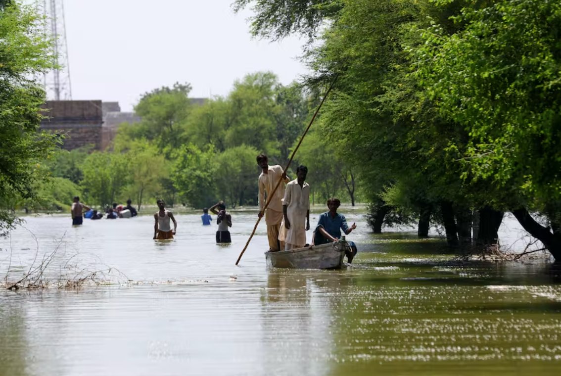 气候变化可能使巴基斯坦的极端降雨更加强烈