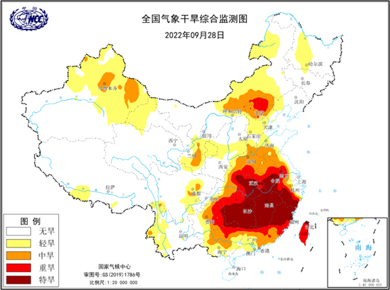 浙江特旱！干旱特别严重 气象干旱橙色预警