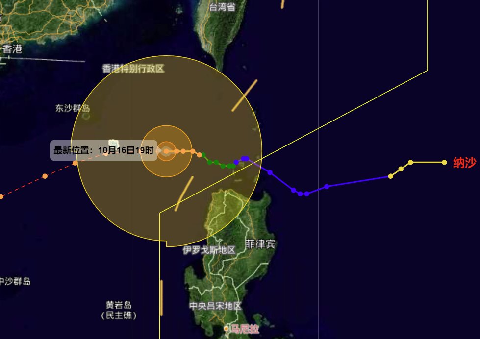 第20号台风纳沙袭击菲律宾北部