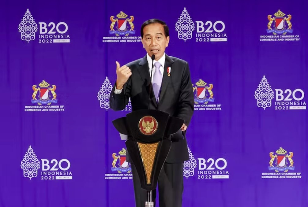 G20主席国印尼总统：战争不结束，世界无法前进