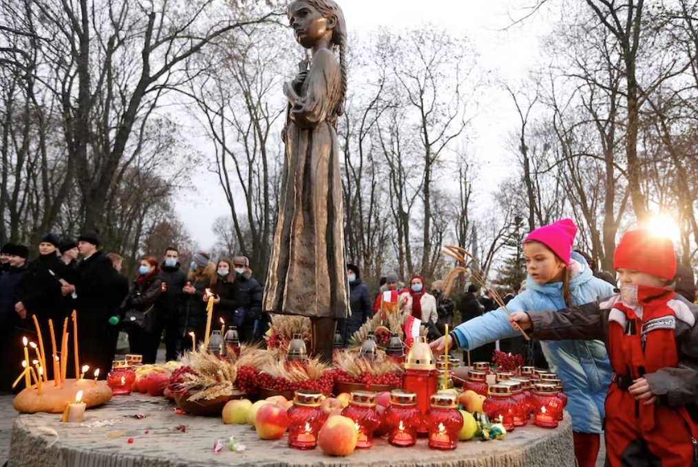 泽连斯基称赞德国议会宣布乌克兰饥荒为种族灭绝