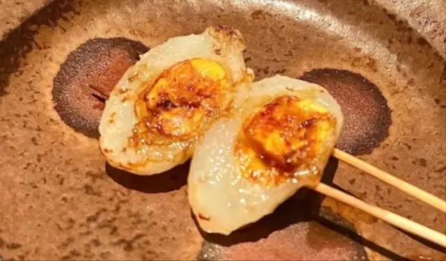 上海一日料店烤2个鸽子蛋标价50元