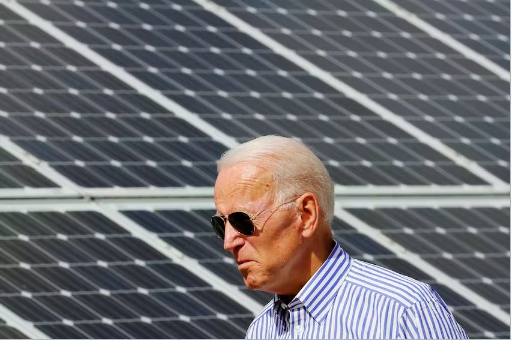 拜登否决阻止太阳能电池板关税豁免的立法