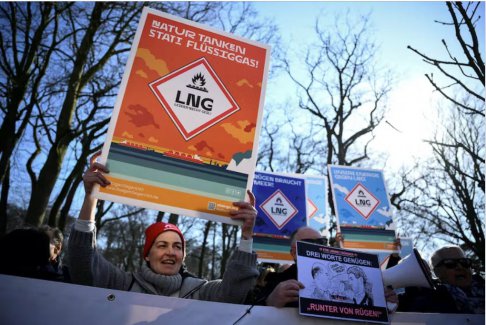 德国城镇反对液化天然气接收站要求检查运营商的财