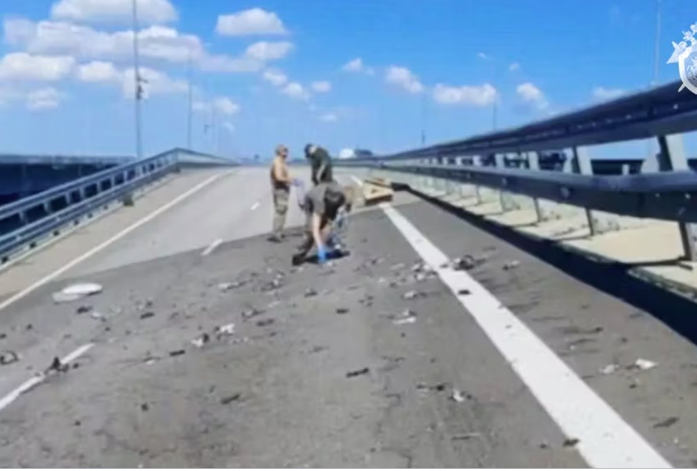 乌克兰媒体称乌克兰是克里米亚大桥事件的幕后黑手