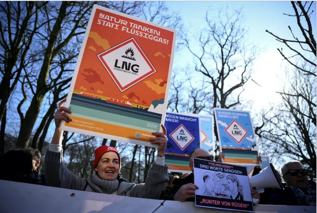 德国城镇反对液化天然气接收站要求检查运营商的财务状况