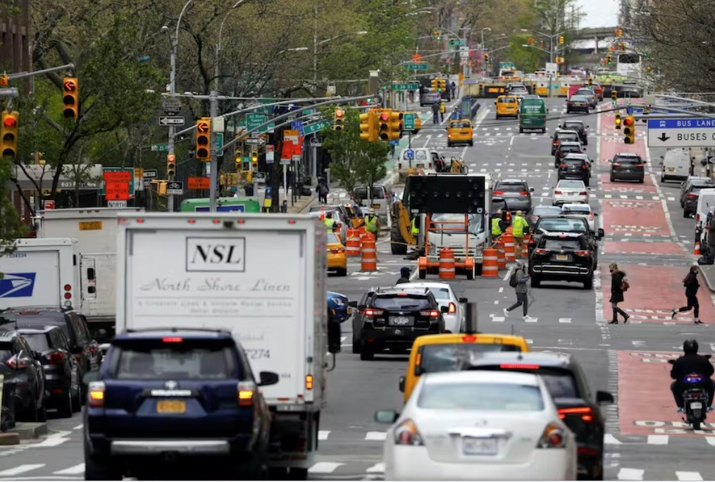 新泽西州起诉阻止纽约交通拥堵计划