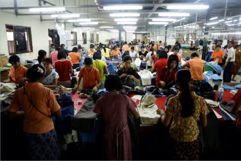 随着时尚品牌退出欧盟监控缅甸劳工权利