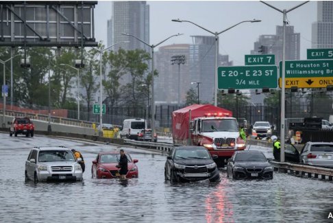 为什么纽约市经常被洪水淹没