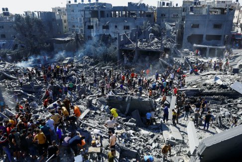 拜登对加沙伤亡人数表示怀疑 人道主义机构认为大致