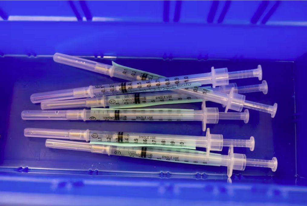 9月份约有400万美国人接种了更新的新冠疫苗