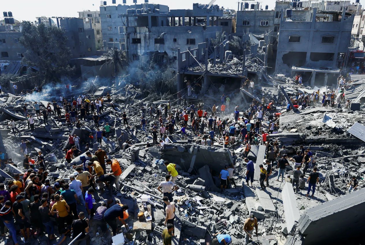 拜登对加沙伤亡人数表示怀疑 人道主义机构认为大致准确