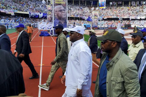 刚果总统齐塞克迪开始竞选连任