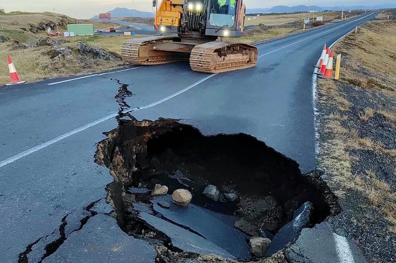 冰岛保护地热发电厂免受火山喷发的风险