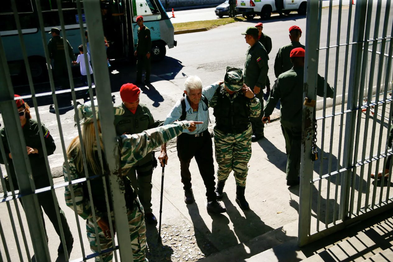 委内瑞拉选民拒绝国际法院对与圭亚那争端的管辖权