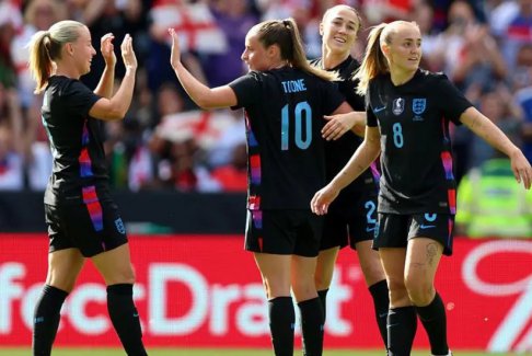 女足友谊赛英格兰7-0牙买加