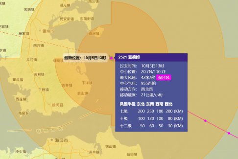 广东海南多地紧急通知：受台风麦德姆影响停课停工