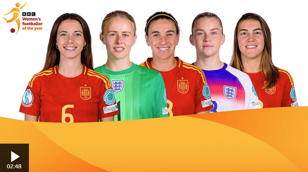 BBC年度最佳女足球员候选人