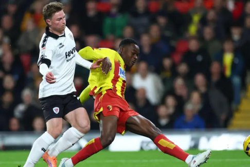 英冠联赛沃特福德1-1布里斯托尔城