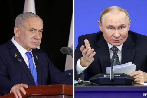 内塔尼亚胡与普京讨论中东问题