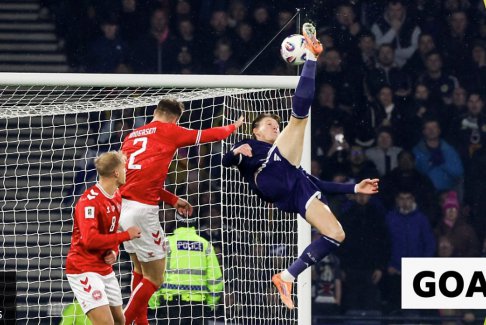 麦克托米奈的倒钩射门难道还不是苏格兰当晚的最佳