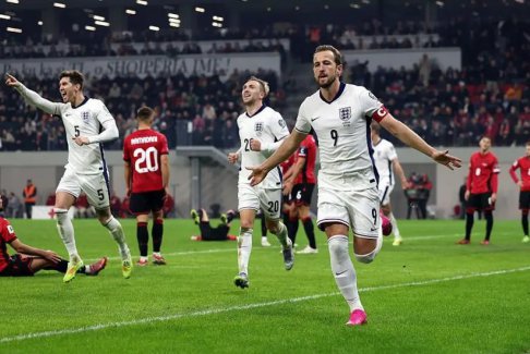 欧洲世界杯预选赛阿尔巴尼亚0-2英格兰