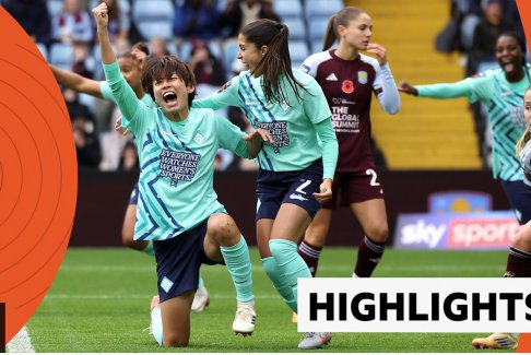 女子超级联赛阿斯顿维拉1-3伦敦城女狮