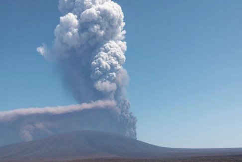 埃塞俄比亚海利古比火山喷发减弱
