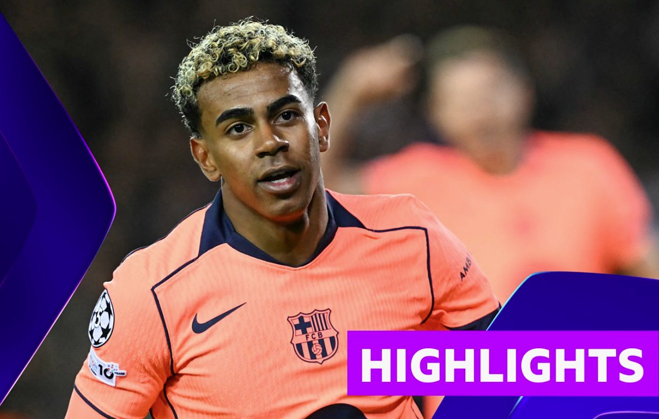 拉明·亚马尔领衔的巴塞罗那逆转取胜,最终战平对手。