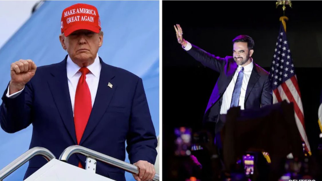 左翼人士佐兰·马姆达尼在其市长竞选期间一直将特朗普当作替罪羊