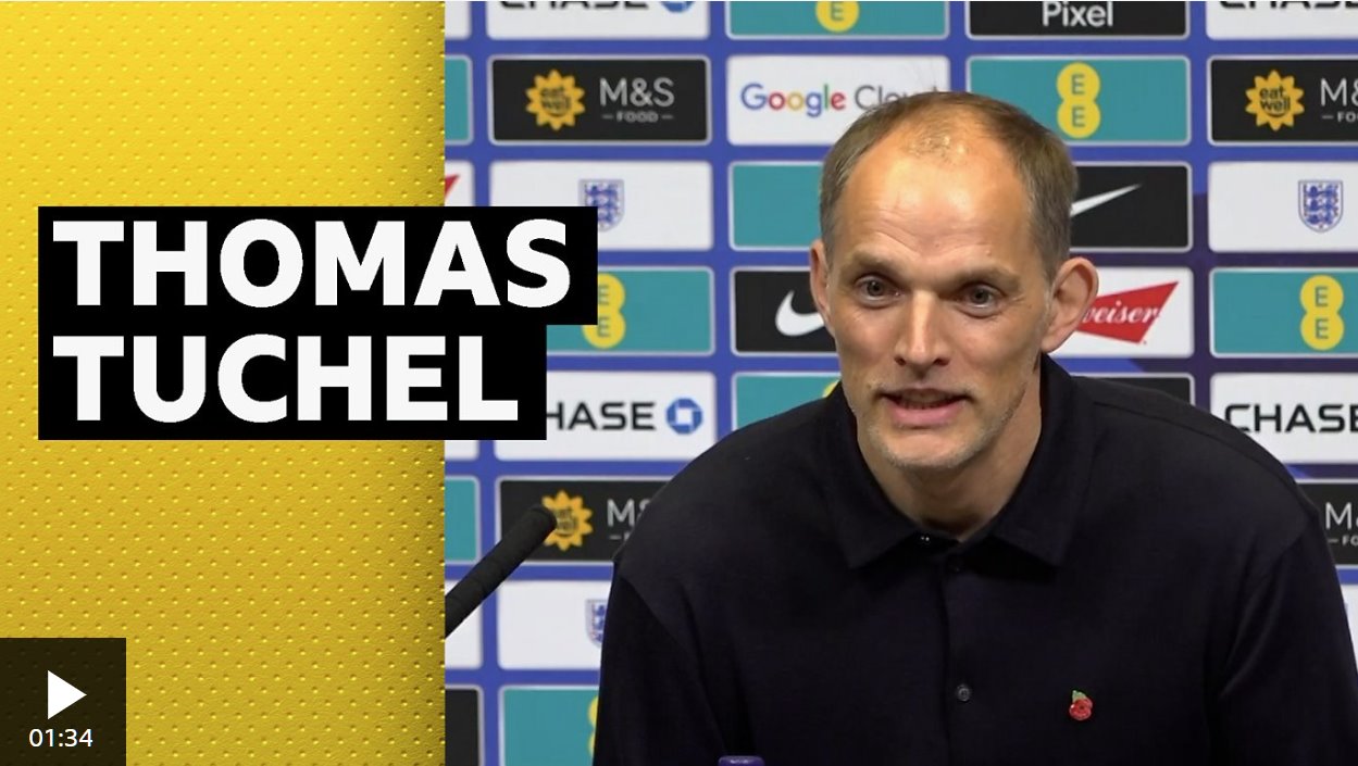 图赫尔对贝林厄姆和福登回归感到“欣喜”