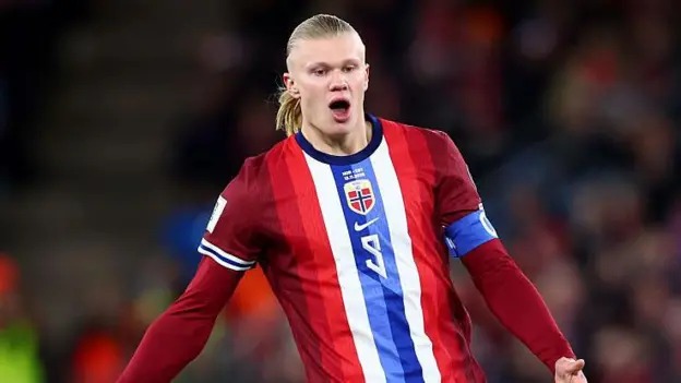 曼城球员埃尔林·哈兰德即将迎来他的首届世界杯之旅