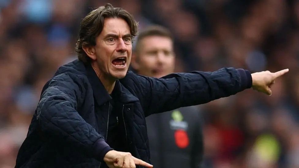 托马斯·弗兰克于2025年6月从布伦特福德加盟托特纳姆热刺