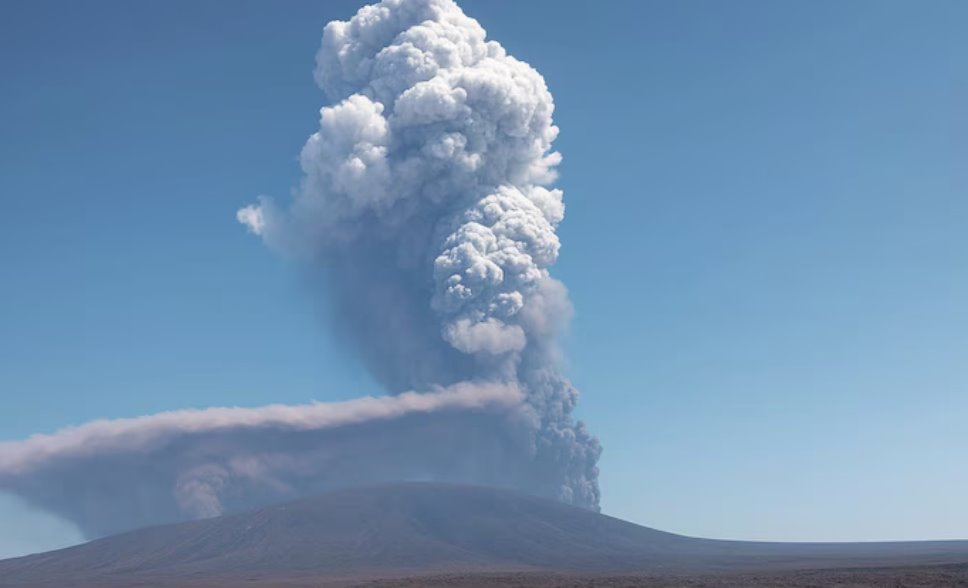 埃塞俄比亚的海利古比火山在12,000年后喷发