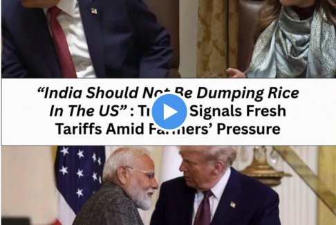 特朗普警告将对印度加征新关税 称印度不应向美国倾