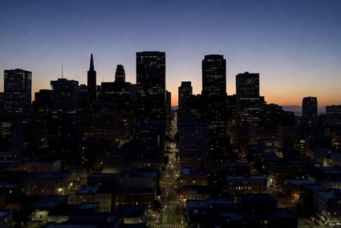 旧金山大部分地区在经历大规模停电后恢复供电