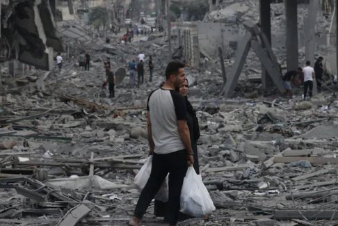 冬季降雨和严寒加剧了加沙的苦难