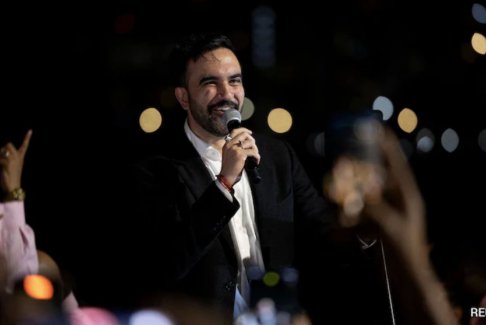 纽约市新任市长佐兰·马姆达尼(ZohranMamdani)上任