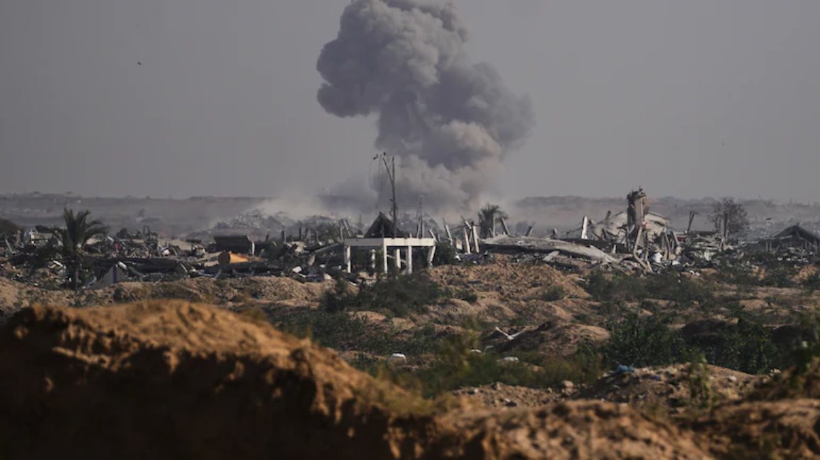 在以色列加沙达成停火协议之后，加沙人民已经开始慢慢重建家园。