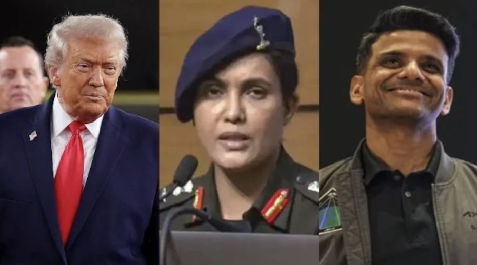 唐纳德·特朗普致舒班舒·舒克拉:2025年十大新闻人物