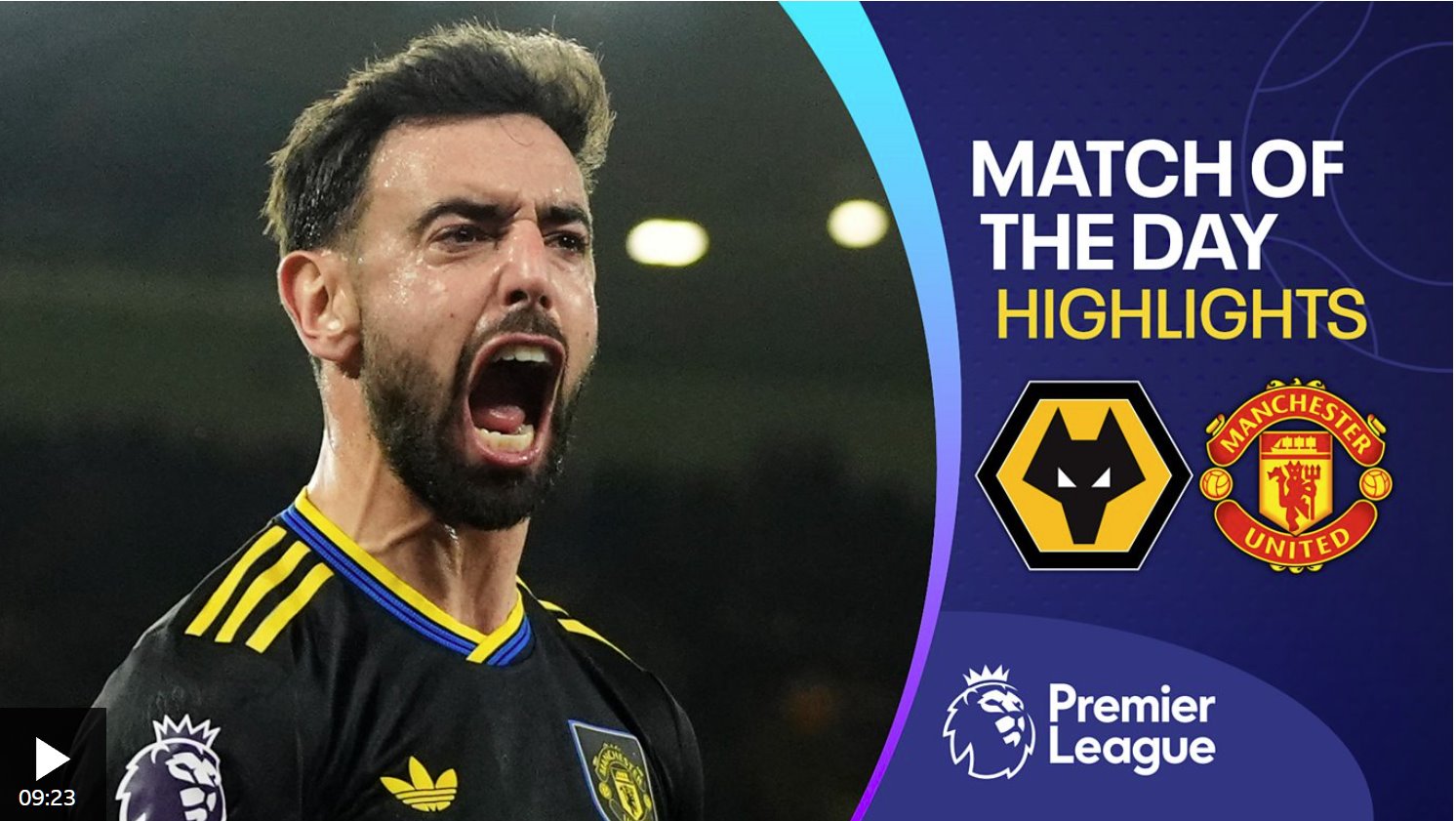 曼联攻入四球,狼队球迷报以嘘声。