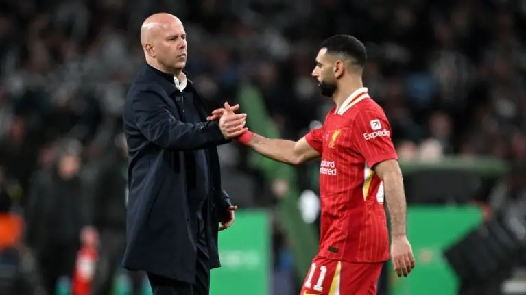 阿内·斯洛特和穆罕默德·萨拉赫