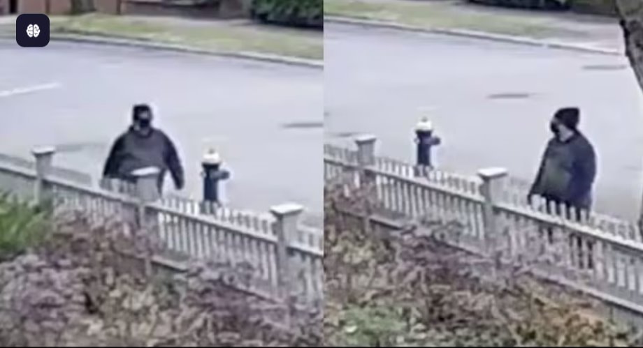 联邦调查局称,该男子身高约5英尺8英寸,体格健壮。